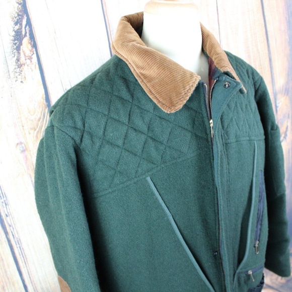 WOOLRICH Men's Large VTG Shotgun Mackinaw Jacket - Picture 7 of 7